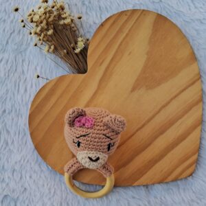 Chocalho e mordedor Ursinha