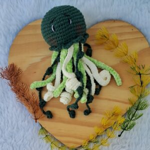 Polvo tentáculos Sensoriais verde