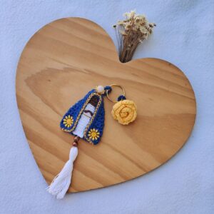 Chaveiro Nossa Senhora Aparecida veste branca