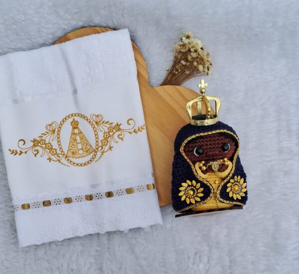 Kit Toalha e Santinha Mini